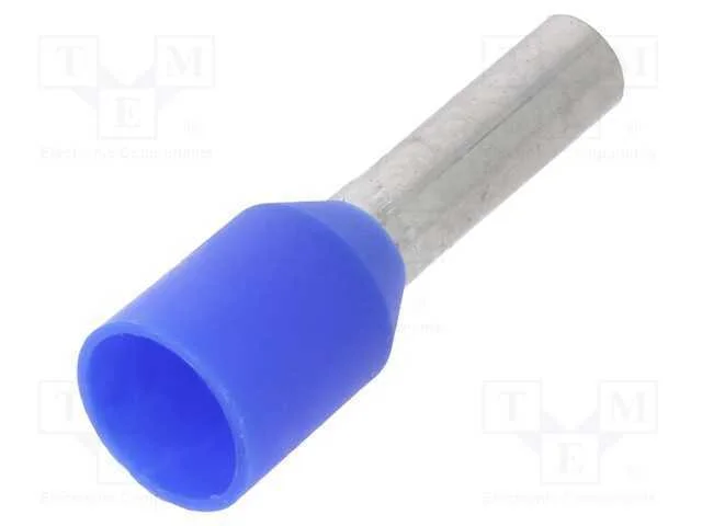 Terminal: rolo, isolada, 2,5mm2, 10mm, estanhado,.