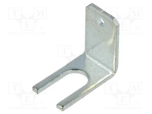 Conetor: plano, 6,5mm, 0,8mm, fêmea, M4, roscado,.