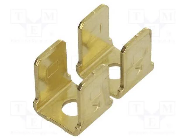 Conetor: plano, 6,4mm, 0,8mm, fêmea, M3, 4x conec.