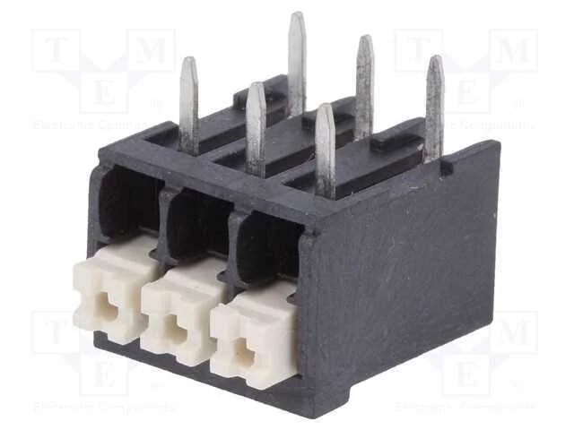 Pcb Bloco Terminal, Angulares 90, 3,5mm, Faixas: 3, para Pcb