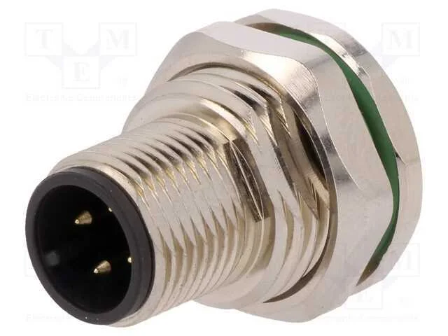 Tomada, M12, Pin: 4, Macho, Código A-Devicenet / Canopen, Tht, Ip67