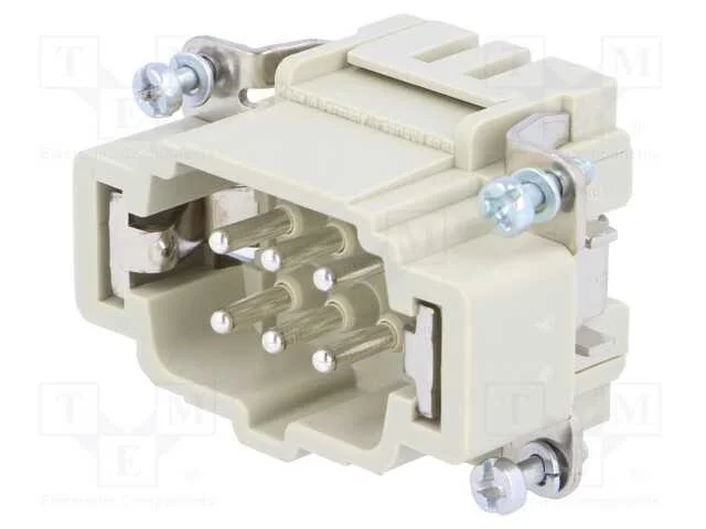 Conector: HDC, inserto de contatos, macho, Han ES.