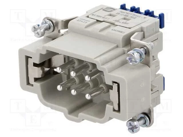 Conector: HDC, inserto de contatos, macho, Han ES.