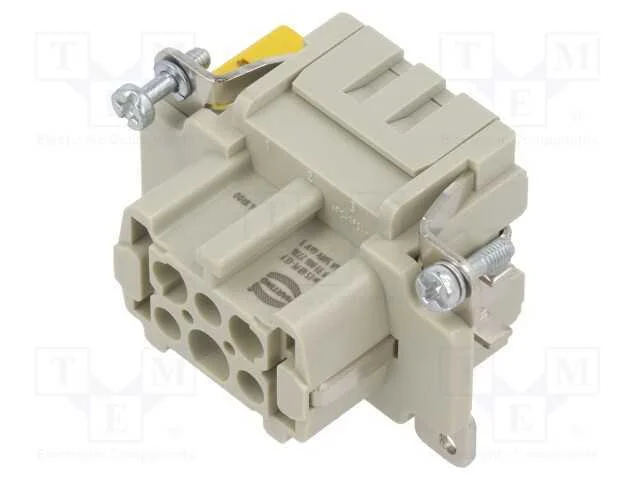 Conector: HDC, inserto de contatos, fêmea, Han B,.
