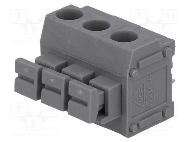 Pcb Bloco Terminal, Angulares 90, 5mm, Faixas: 3, para Pcb, 8a