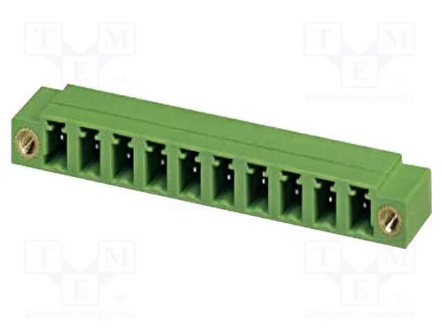 Bloco terminal separável, 5,08mm, faixas: 6, angu.