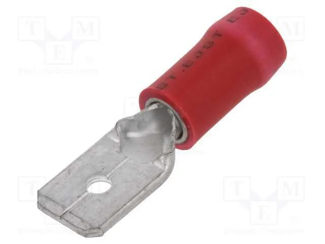 Conetor: plano, 6,3mm, 0,8mm, fêmea, 0,5÷1,5mm2, .
