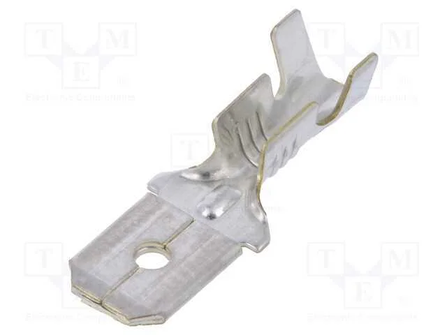Conetor: plano, 6,3mm, 0,8mm, fêmea, 1÷2,5mm2, ce.