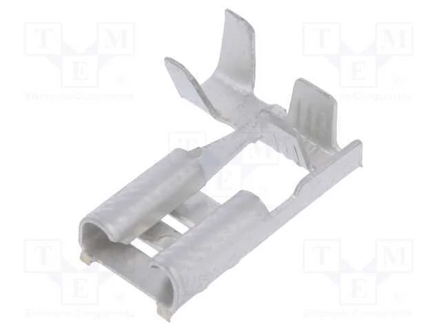 Conetor: plano, 6,3mm, 0,8mm, macho, 1÷2,5mm2, ce.