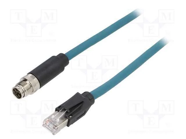 Cabo para Sensores/Automatização, Pin: 8, Macho, Ip67, 48v, 500ma