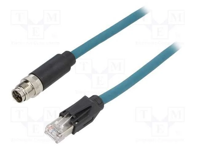 Cabo: Paras Sensores/Automatização, Pin: 8, Macho, Ip67, 48v, 500ma