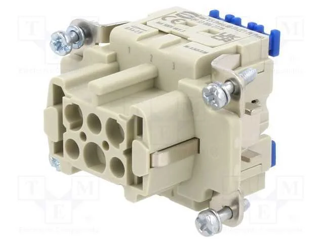 Conector: HDC, inserto de contatos, fêmea, Han B,.