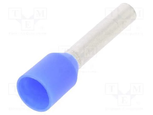 Terminal: rolo, isolada, 2,5mm2, 12mm, estanhado,.