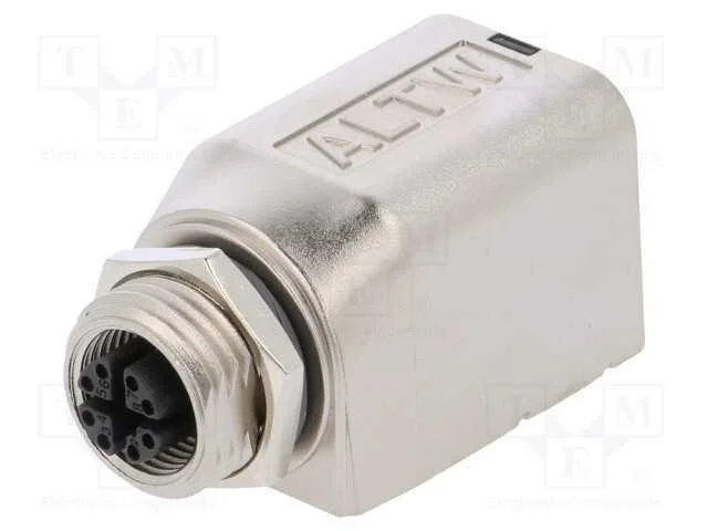 Adaptador, fêmea M12,RJ45 tomada, código X-ProfiN.