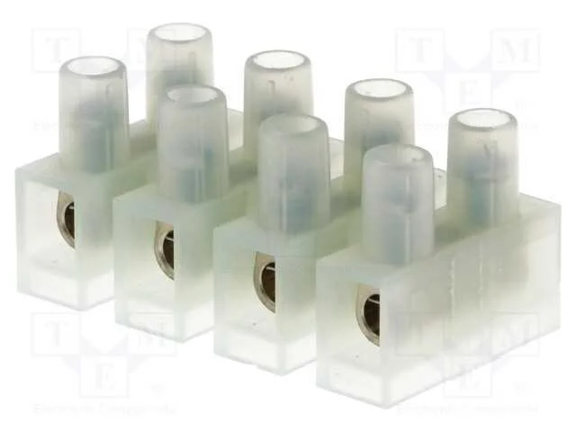 Bloco terminal, terminal parafusado, 4mm2, 400V, .
