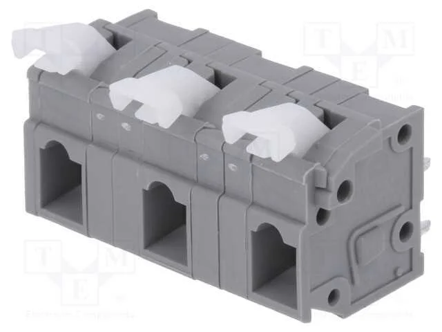 Pcb Bloco Terminal, Simples, 10mm, Faixas: 3, para Pcb, 0,2÷2,5mm2
