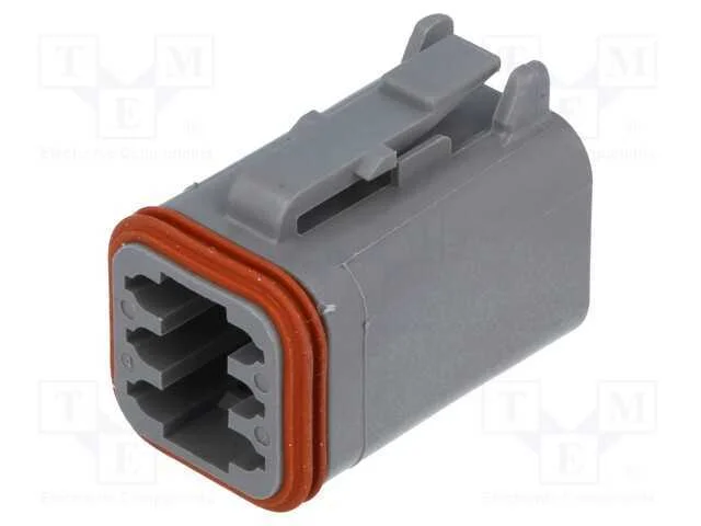 Conector: Fio-Fio, Dt, Fêmea, Ficha, com Cabo, Pin: 6, Cinzenta, Ip68