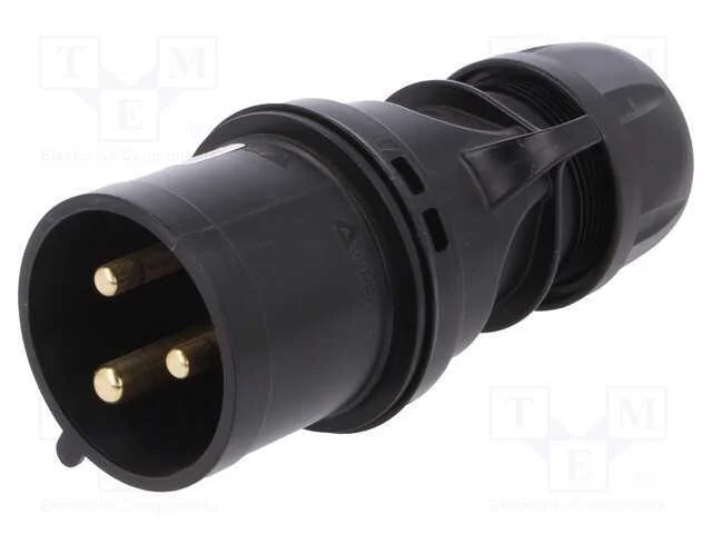 Conector: de Alimentação, Ficha, Macho, 32a, 230v.