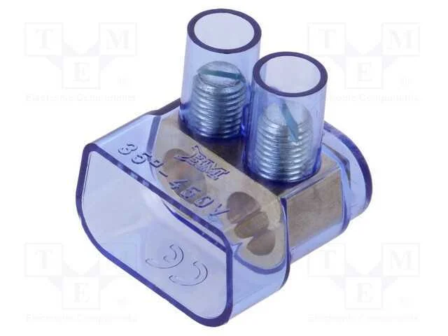 Bloco Terminal, Terminal Parafusado, 35mm2, 450v, Faixas: 1, Azul