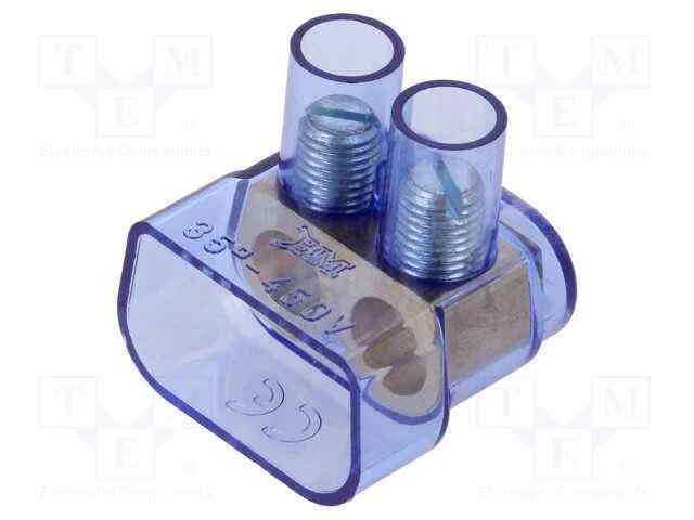 Bloco Terminal, Terminal Parafusado, 35mm2, 450v, Faixas: 1, Azul