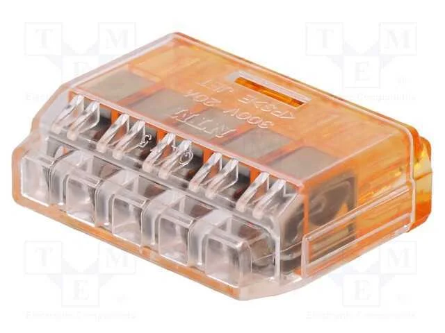 Conector rápido, QLX, aperto de molas, 1,5÷2,5mm2.