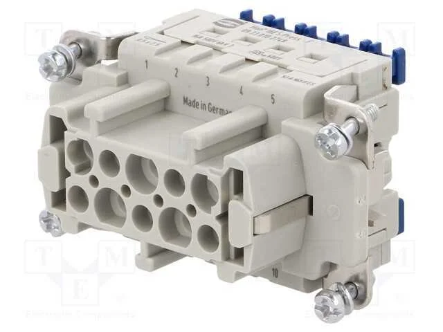 Conector: HDC, inserto de contatos, fêmea, Han ES.