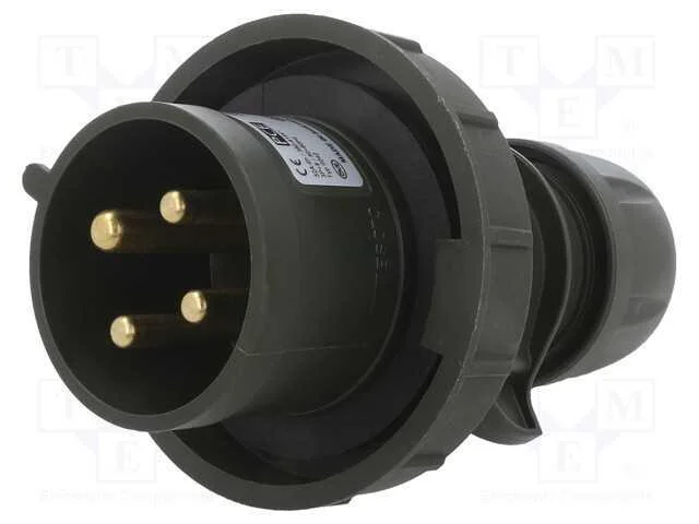 Conector: de Alimentação Ac 3 Fases, Ficha, Macho.
