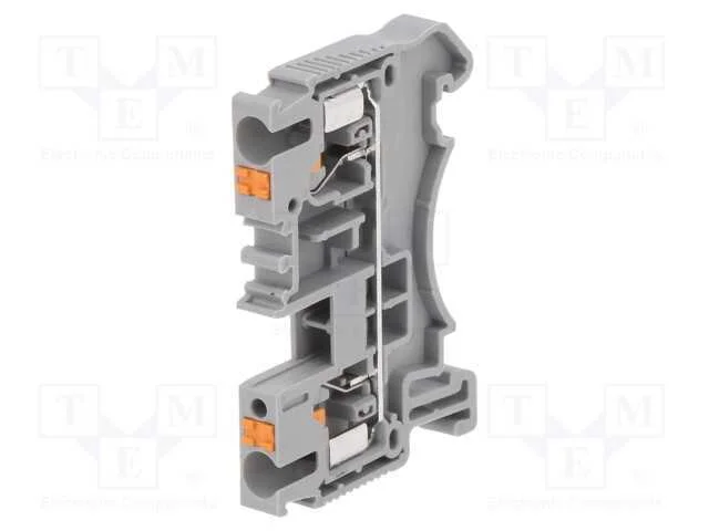 Conector: de Carril, Ds, 0,2÷4mm2, Faixas: 1, Braçadeiras: 2, Ts35