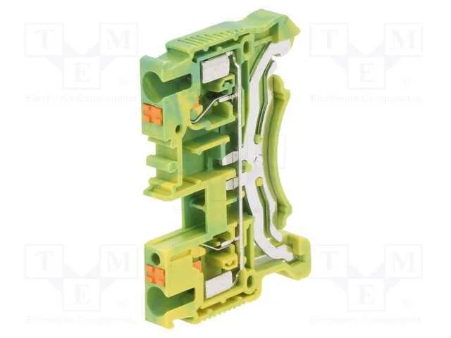 Conector: de Carril, Ds, 0,2÷4mm2, Faixas: 1, Braçadeiras: 2, Ts35