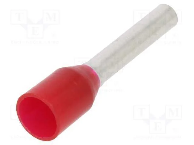 Terminal: rolo, isolada, 1,5mm2, 10mm, estanhado,.