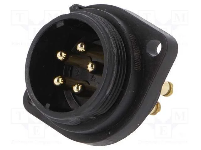 Tomada, SP21, macho, PIN: 5, IP68, 10A, terminal .