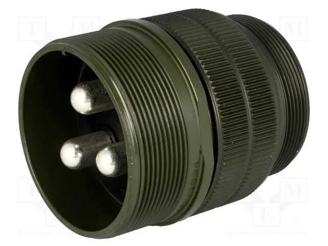 Conector: redondos, tamanho 36, MS/DS, liga de al.