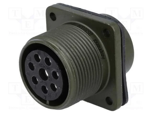 Conector: redondos, tamanho 18, MS/DS, liga de al.
