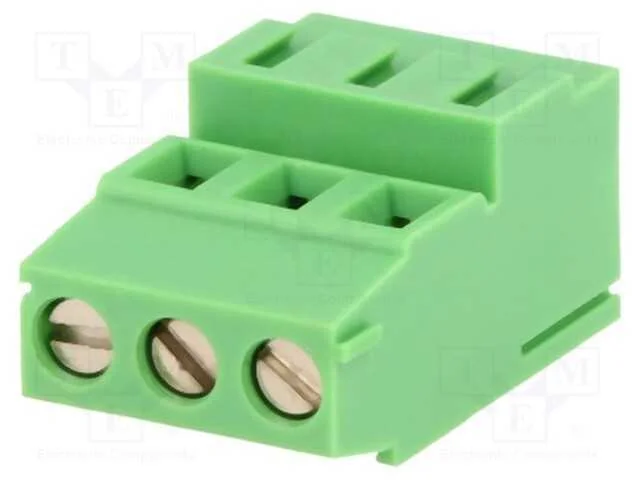 Pcb Bloco Terminal, Angulares 90, 5,08mm, Faixas: 3, para Pcb