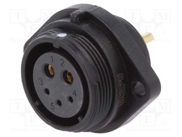 Tomada, SP21, fêmea, PIN: 5(2+3), IP68, 5A,30A, s.