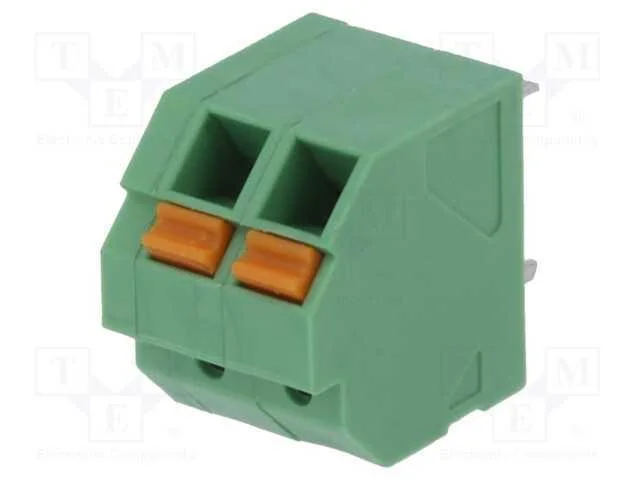 PCB bloco terminal, angulares, 3,81mm, faixas: 2,.