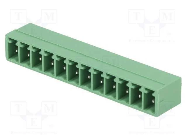 Bloco terminal separável, 3,81mm, faixas: 12, sim.