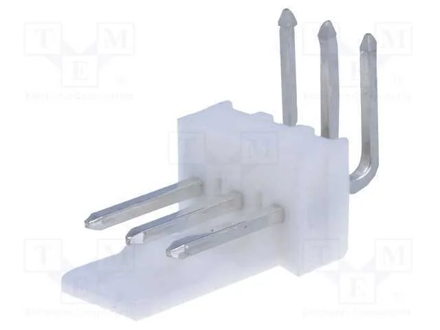 Tomada, Fio-Placa, Macho, Kk 254, 2,54mm, Pin: 3, Trancado, Tht, 4a