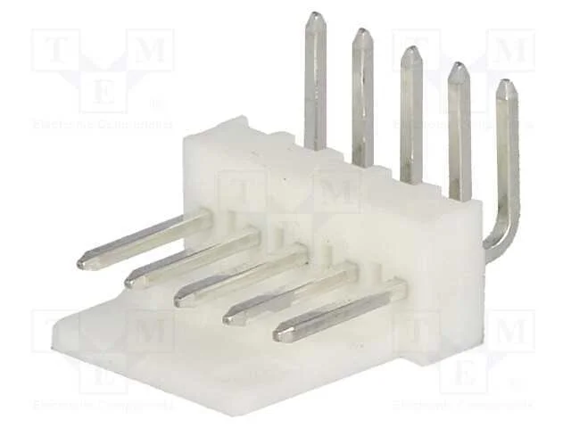 Tomada, Fio-Placa, Macho, Kk 254, 2,54mm, Pin: 5, Trancado, Tht, 4a