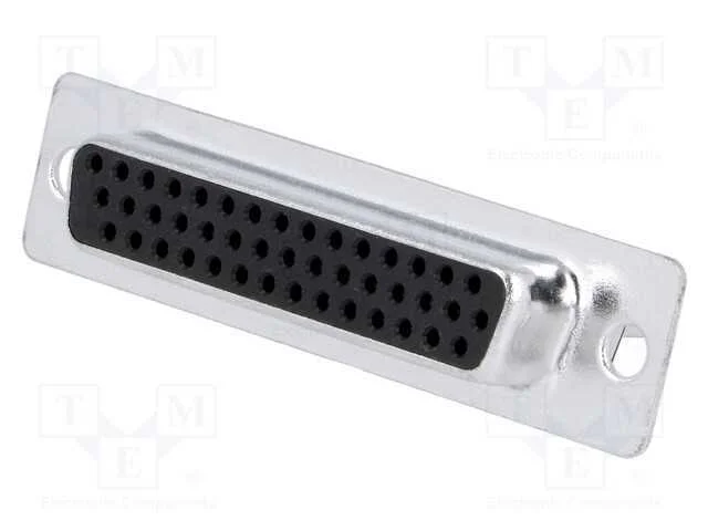 D-Sub Hd, Pin: 44, Ficha, Fêmea, com Cabo, Solda, Cobertura: Dourado
