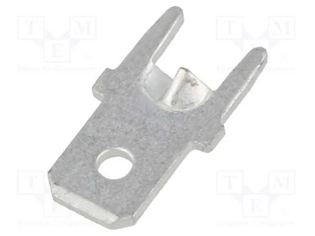 Conetor: plano, 5,2mm, 0,8mm, fêmea, THT, latão, .
