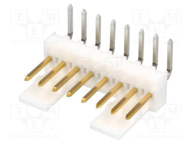 Tomada, Fio-Placa, Macho, Kk 254, 2,54mm, Pin: 8, Trancado, Tht, 4a