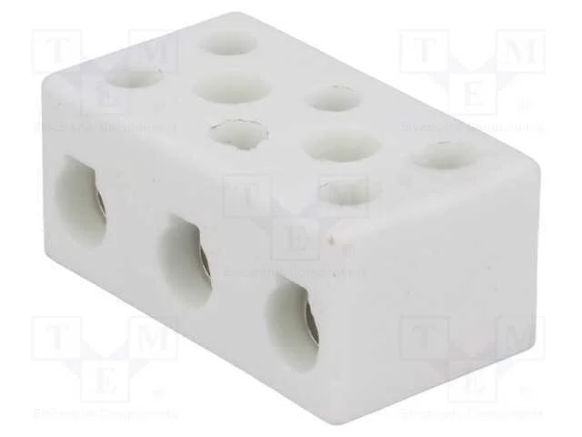 Bloco terminal, terminal parafusado, 16mm2, 450V,.