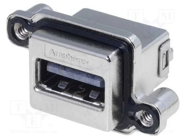 Tomada, Usb A, Musb, para Painel,Roscado, Tht, Simples, Usb 2.0