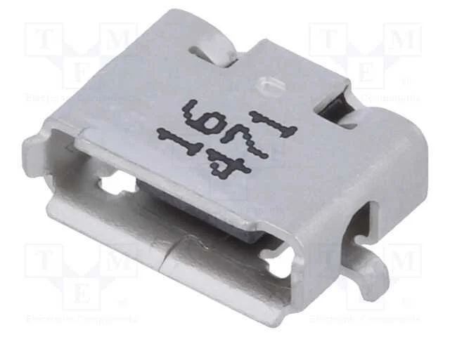 Tomada, Usb Ab Micro, para Pcb, Smt, Pin: 5, Horizontais, Rolo