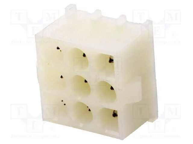 Tomada, Fio-Placa, Macho, Universal Mate-N-Lok, 6,35mm, Pin: 9
