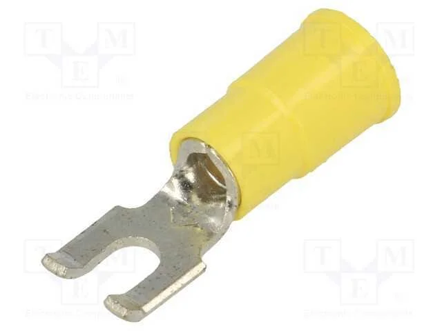 Terminal: terminal forquilha, M3,5, : 3,66mm, cer.