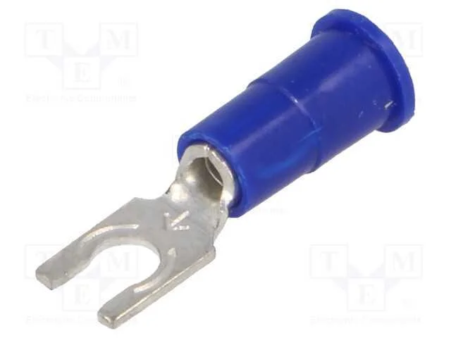Terminal: terminal forquilha, M3,5, : 3,66mm, cer.