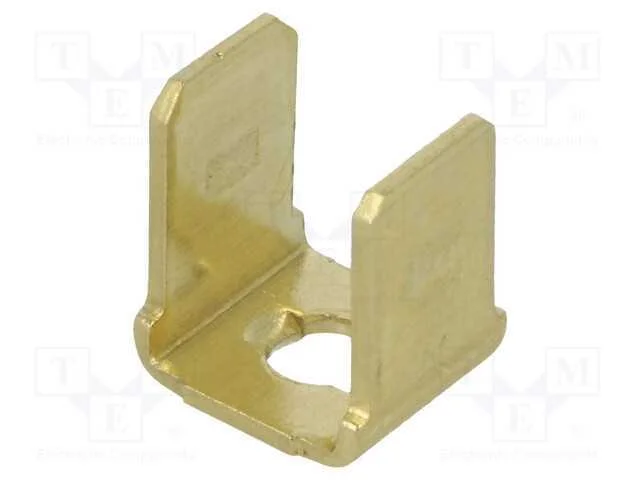 Conetor: plano, 6,4mm, 0,8mm, fêmea, M3, dupla, r.