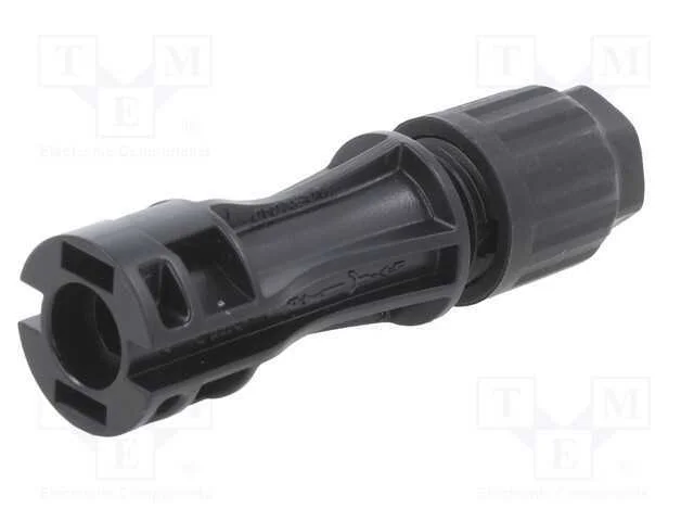 Conector: solares, macho, 10mm2, com as ligações,.